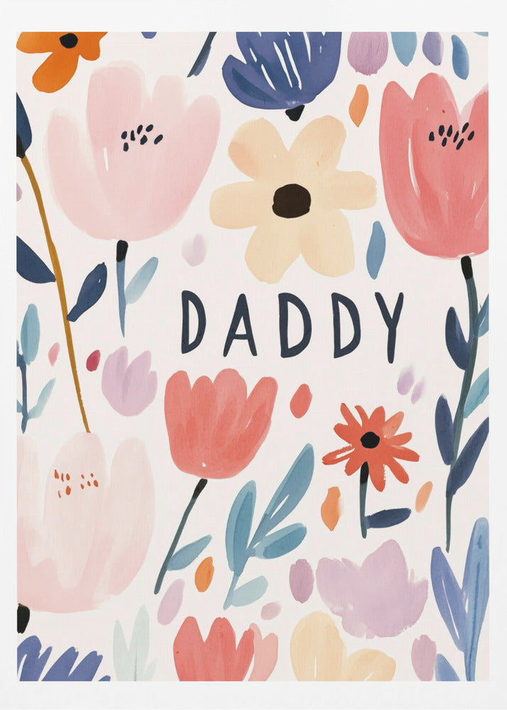 Papa | Poster - Kunstdruck