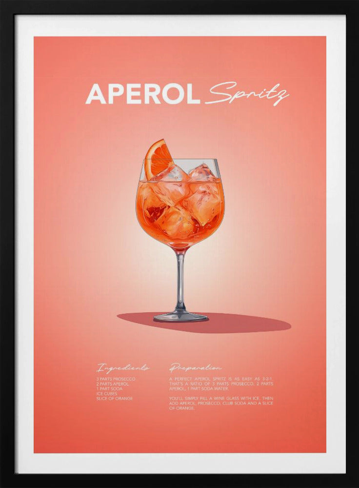 Aperol Spritz-recept | Poster