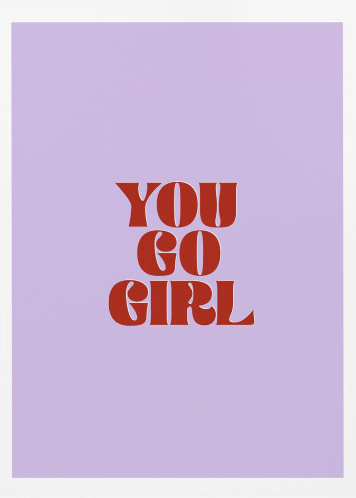 Kör hårt tjejen | Poster