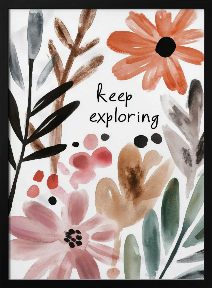 Keep Exploring | Poster