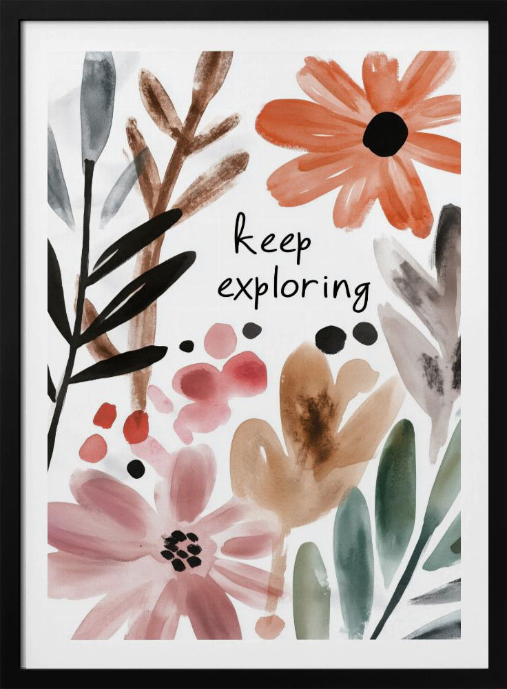 Keep Exploring | Poster