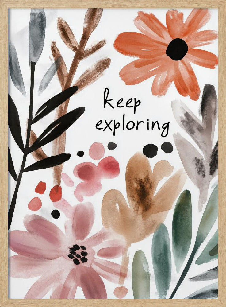 Keep Exploring | Poster