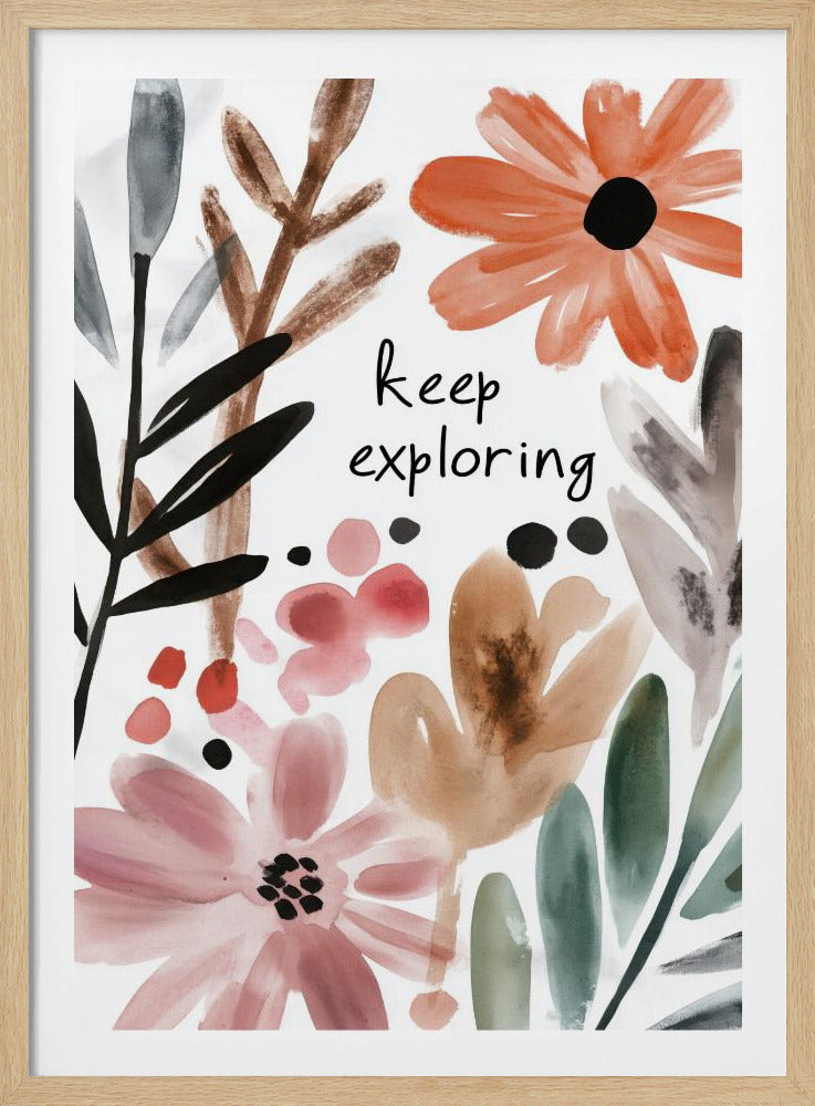 Keep Exploring | Poster