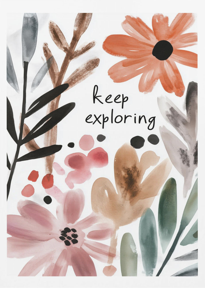 Keep Exploring | Poster