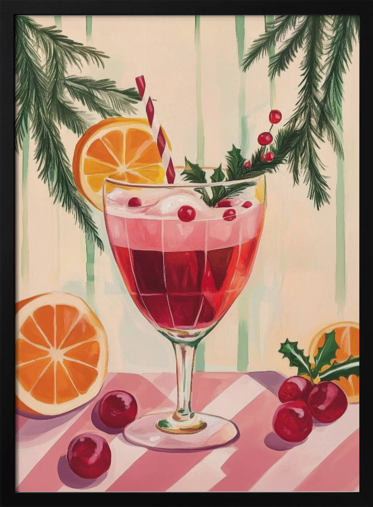 Julens röda cocktail | Poster