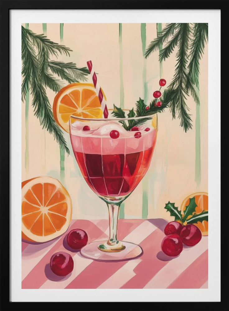 Julens röda cocktail | Poster