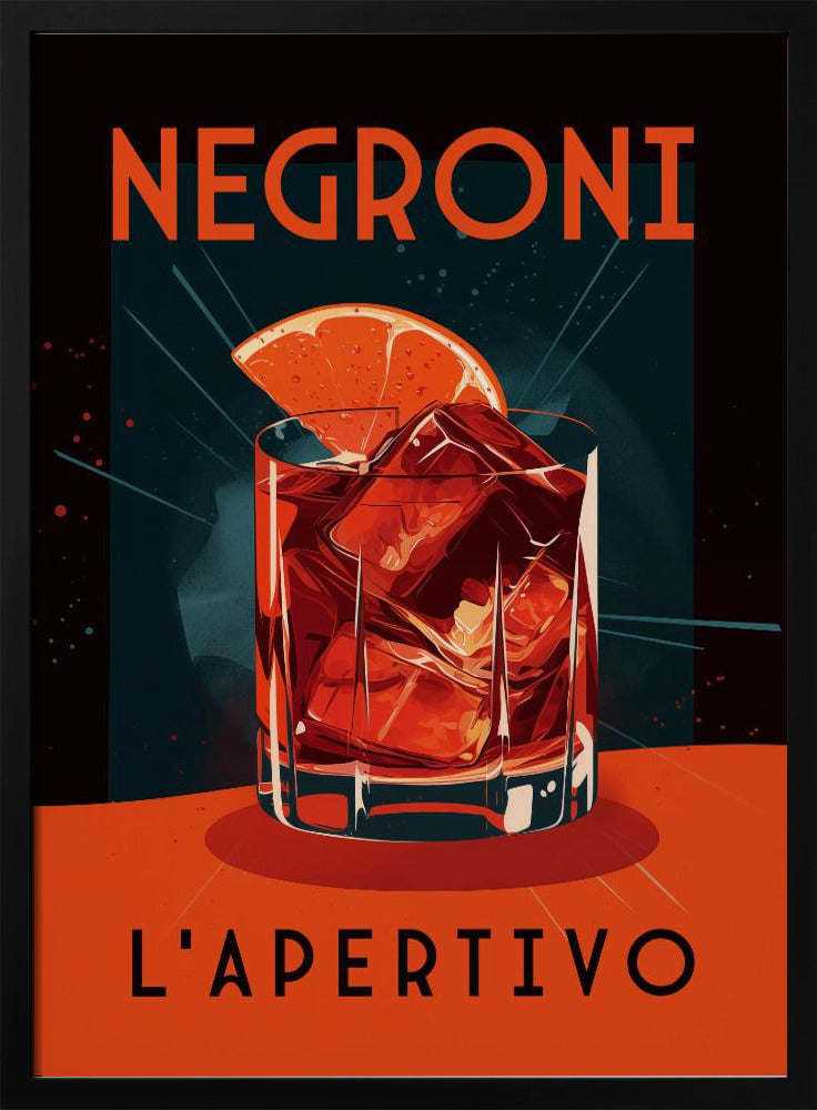 Negroni L'Apertivo | Poster
