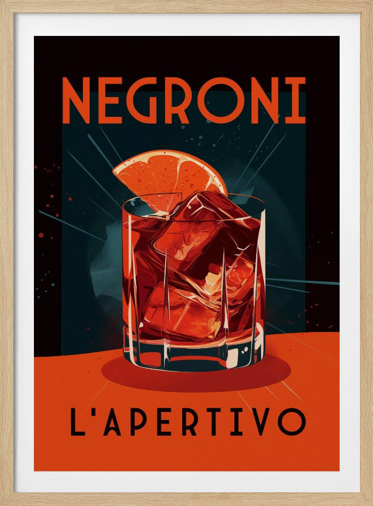 Negroni L'Apertivo | Poster