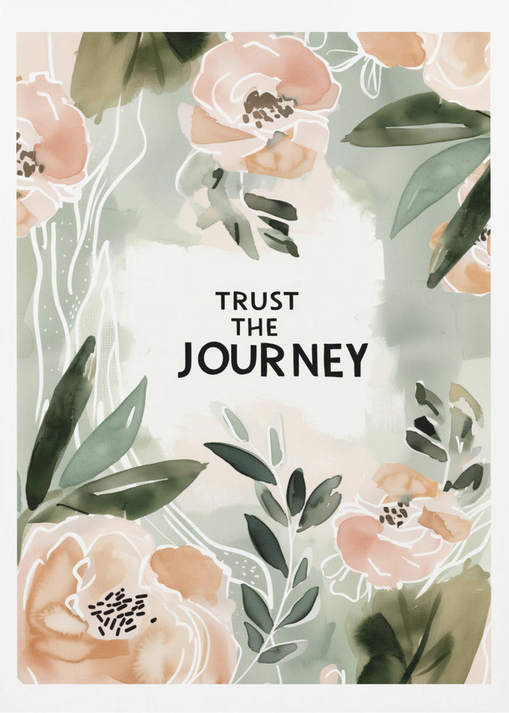 Resa i blom | Poster