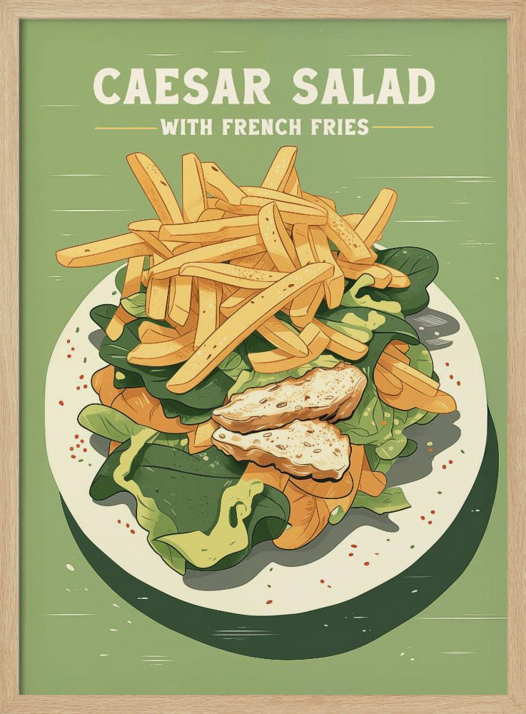 Caesarsallad | Poster