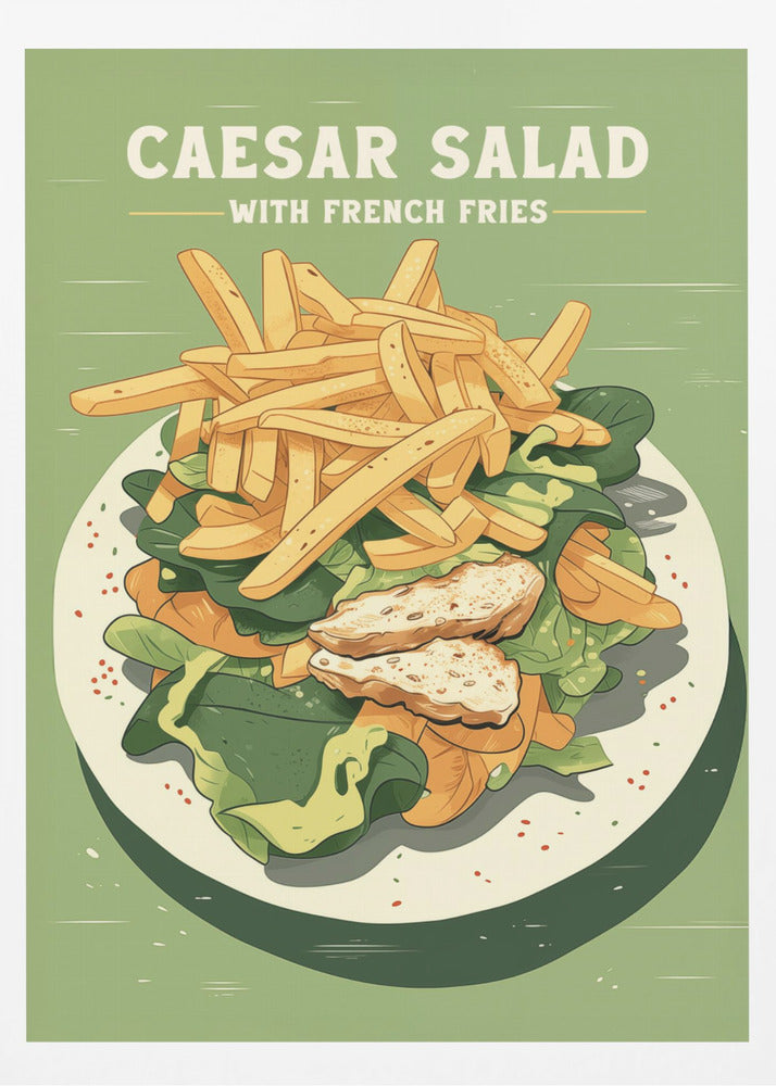 Caesarsallad | Poster