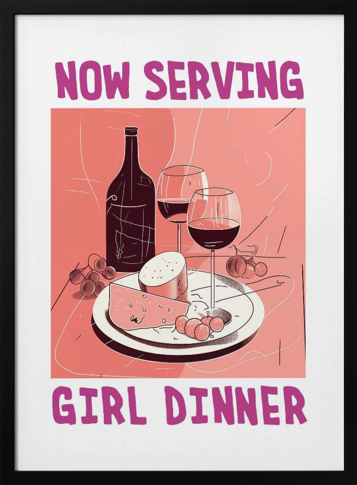Flickmiddag nr 1 | Poster
