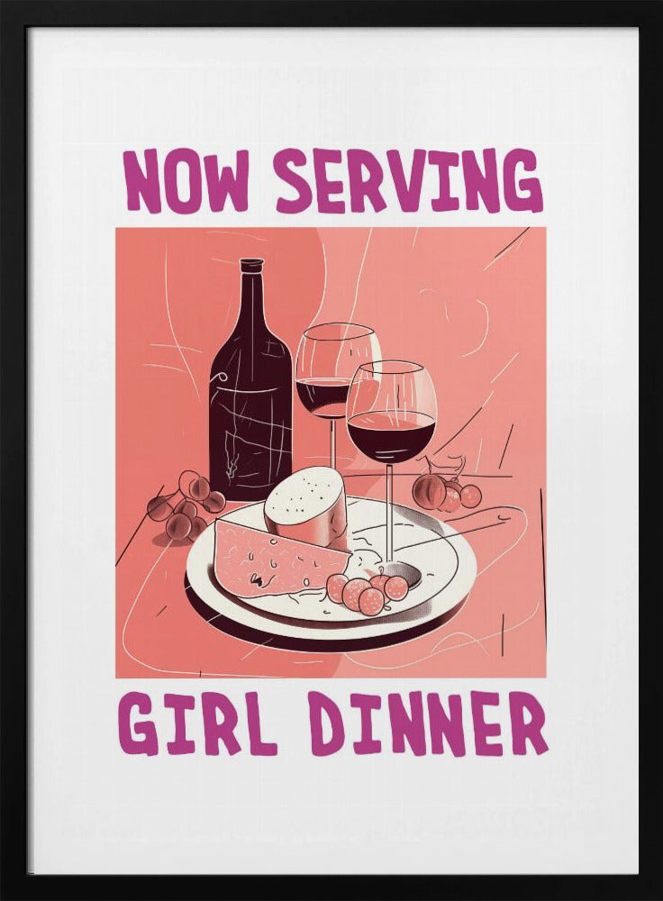 Flickmiddag nr 1 | Poster