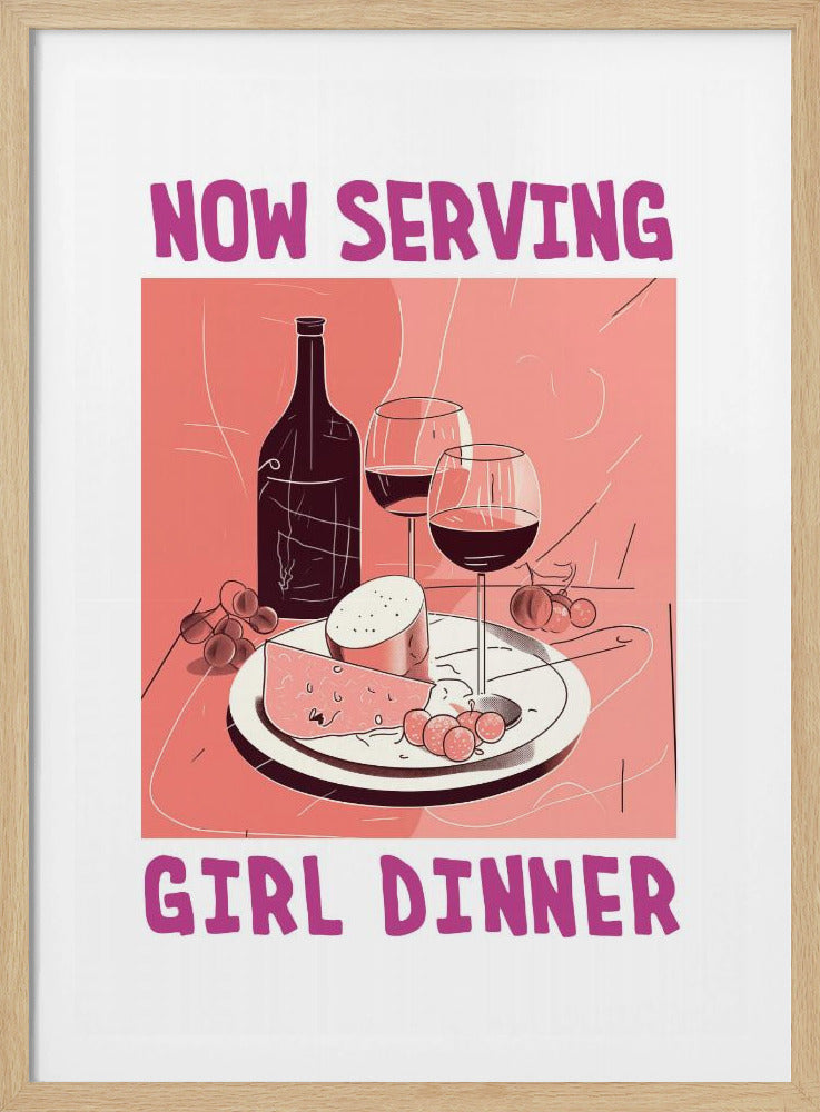 Flickmiddag nr 1 | Poster