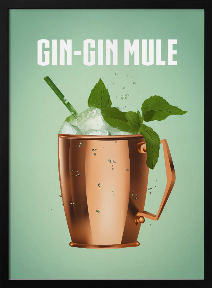 Gin Gin Mule Koppar | Poster