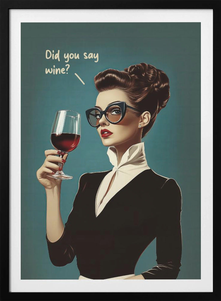 Sa du vin | Poster