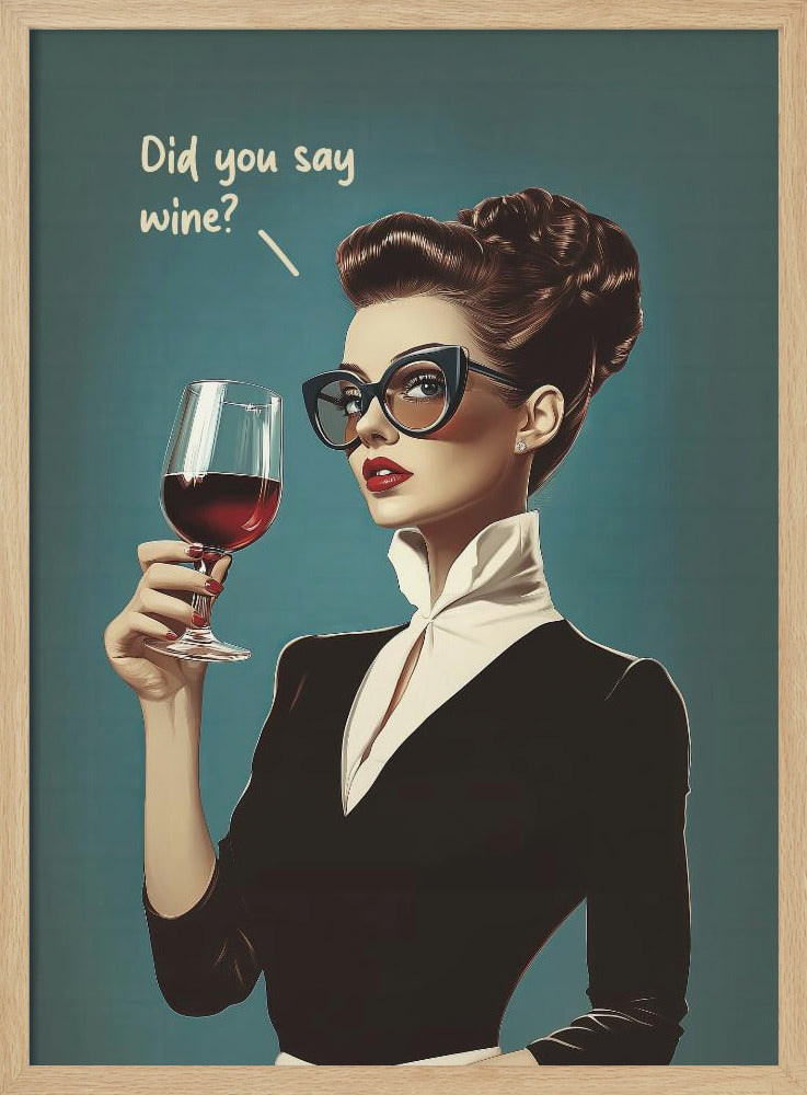 Sa du vin | Poster