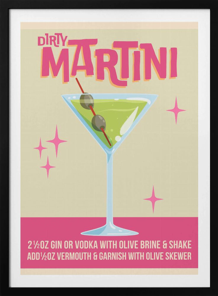 Smutsig Martini Cocktail 01.png | Poster