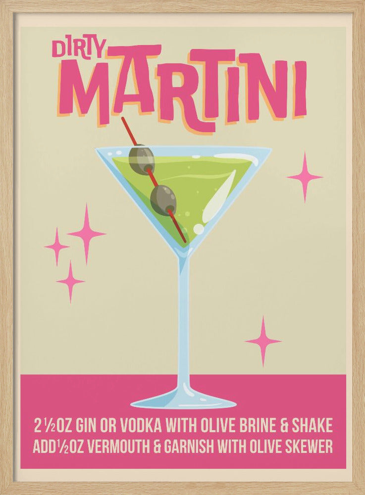 Smutsig Martini Cocktail 01.png | Poster