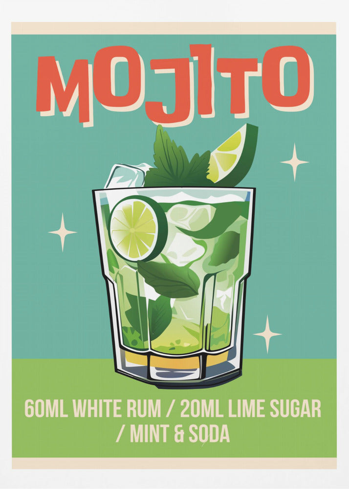 Mojito Cocktail | Poster
