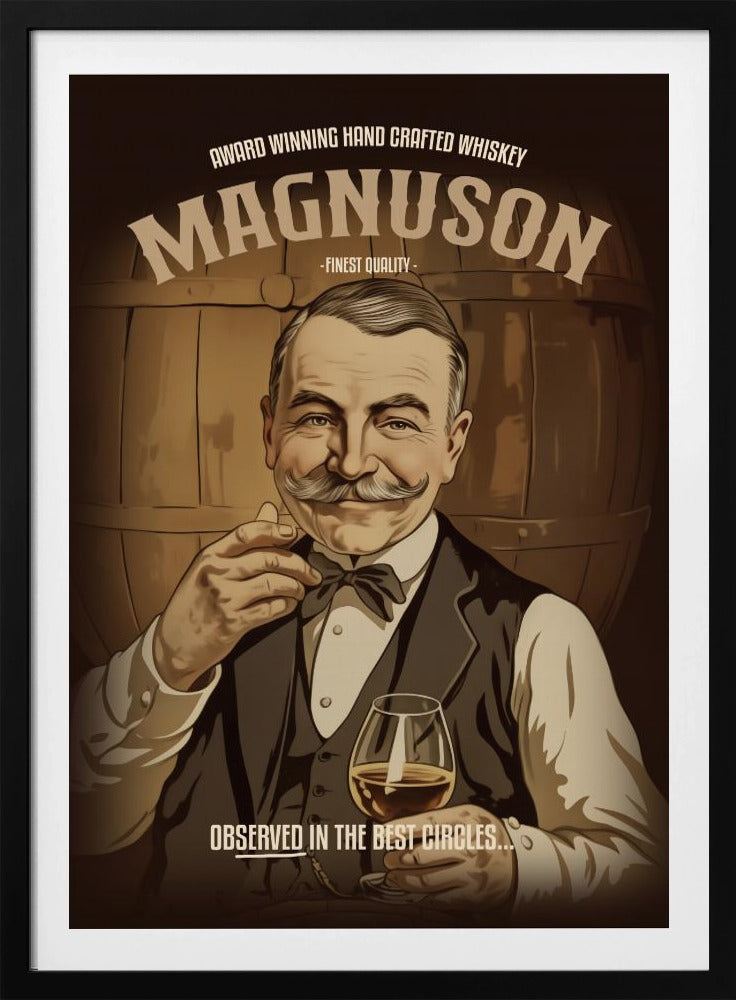 Magnuson Whisky | Poster