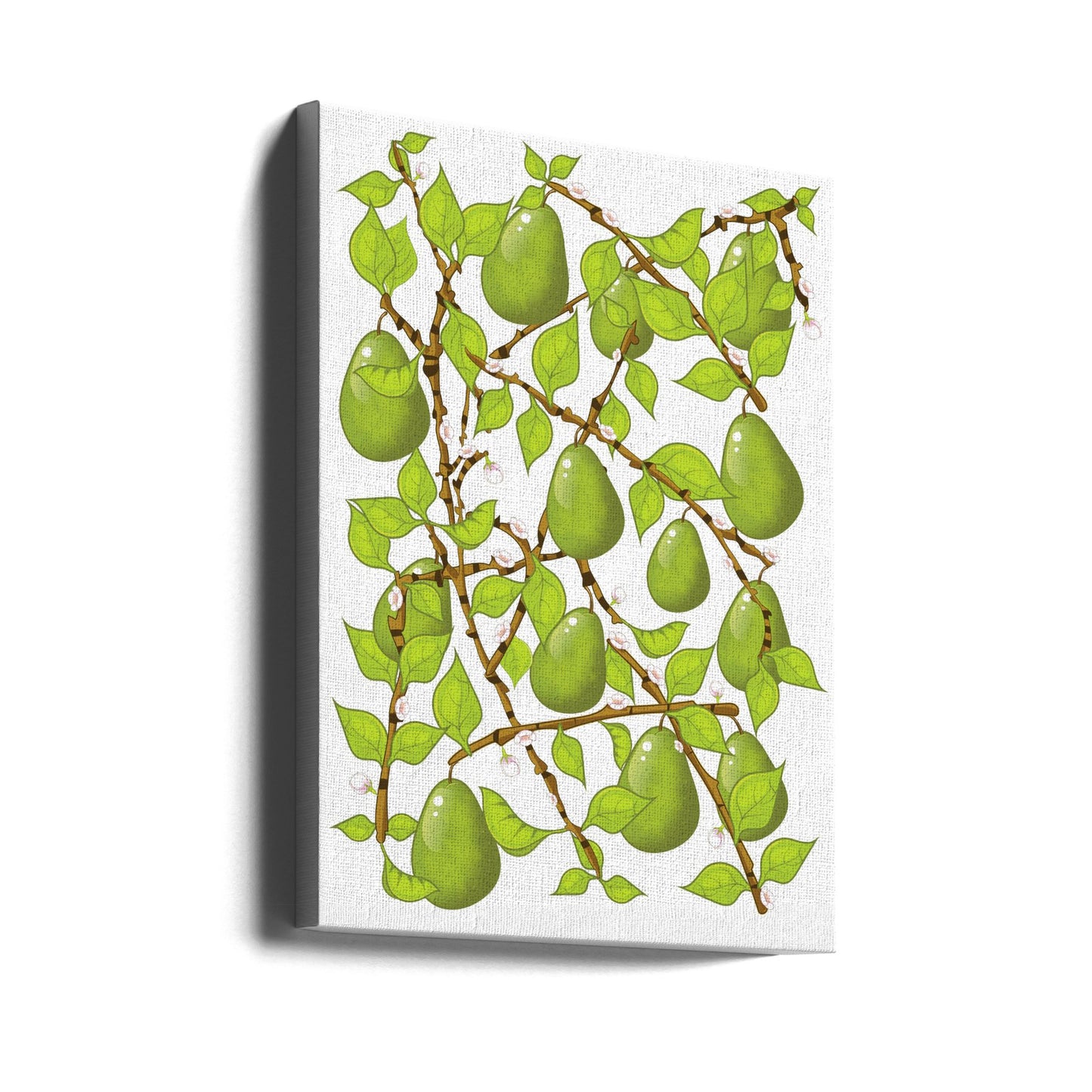 Päronbloms-trassel | Canvas
