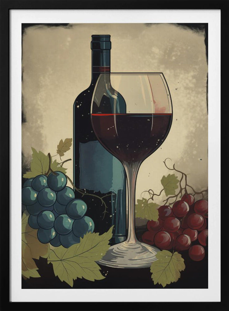Rött Rött Vin Nr 4 | Poster