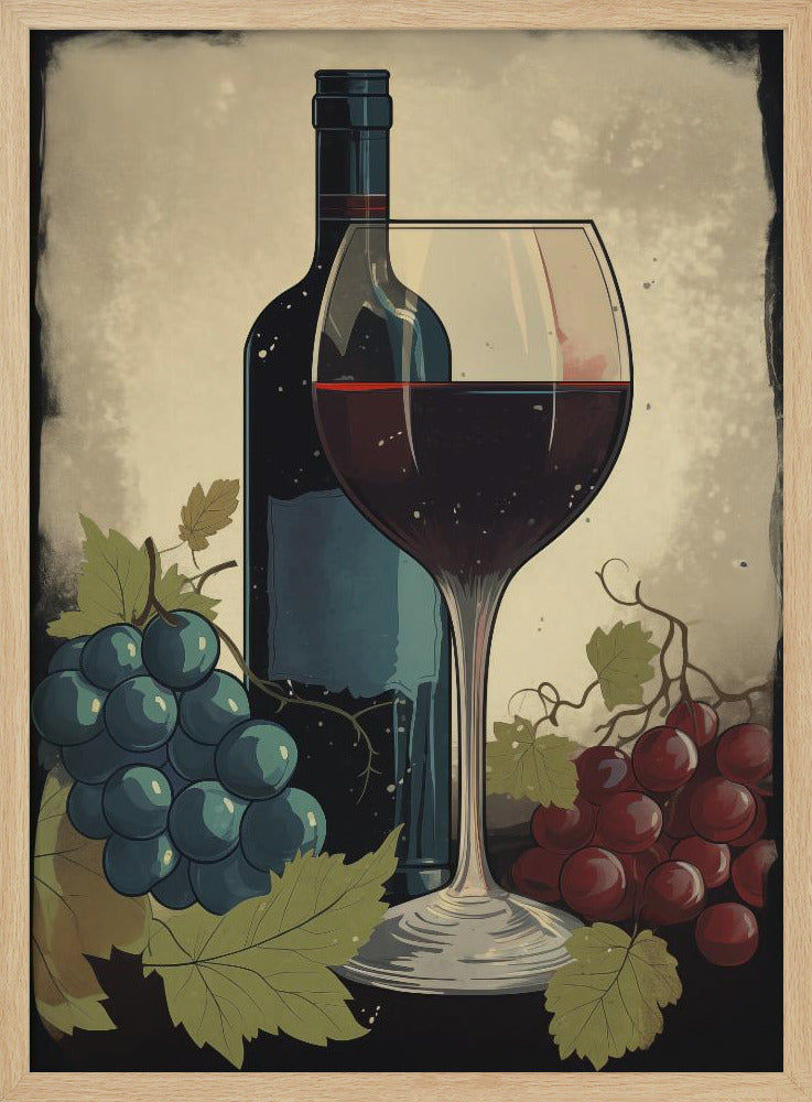 Rött Rött Vin Nr 4 | Poster