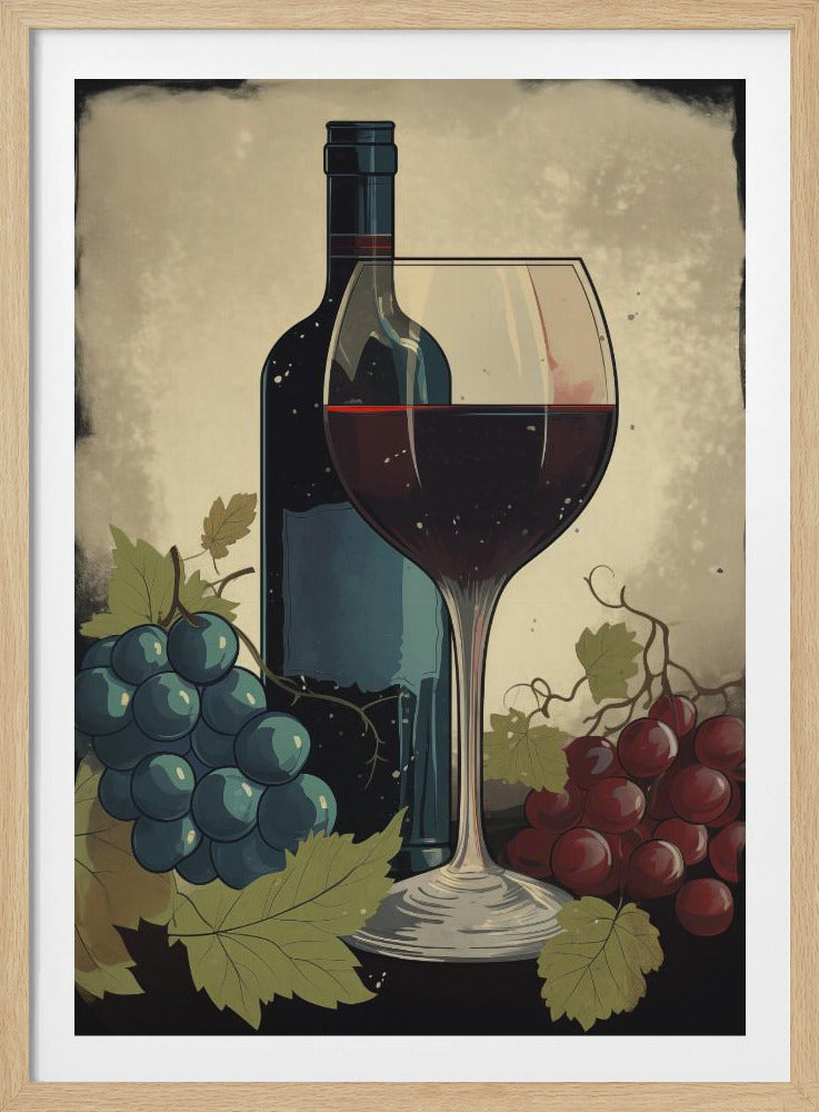 Rött Rött Vin Nr 4 | Poster