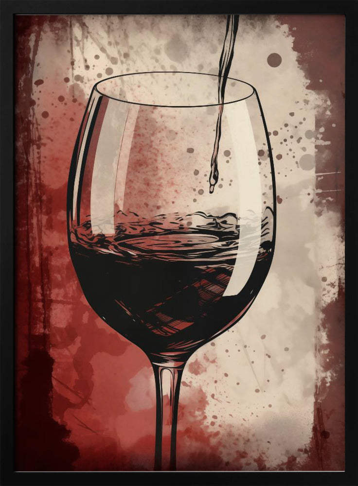 Rött Rött Vin Nr 5 | Poster