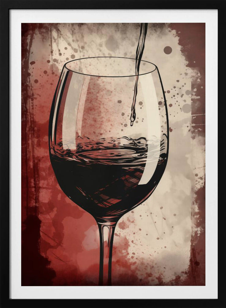 Rött Rött Vin Nr 5 | Poster