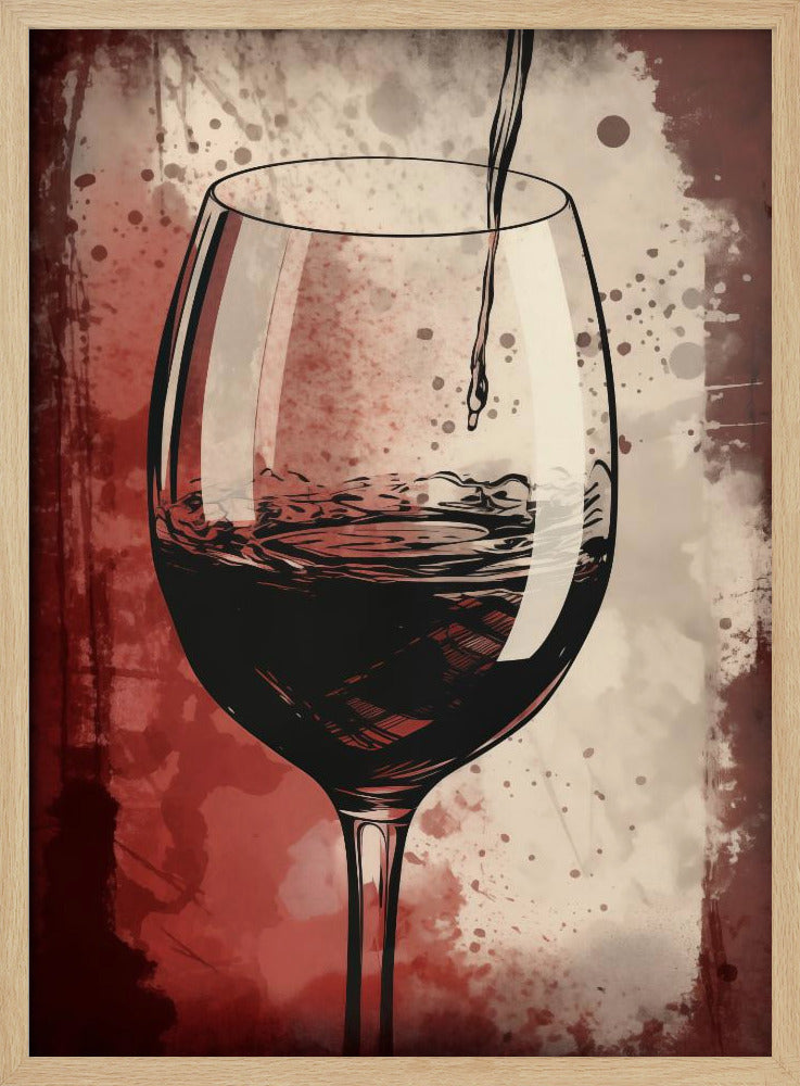 Rött Rött Vin Nr 5 | Poster