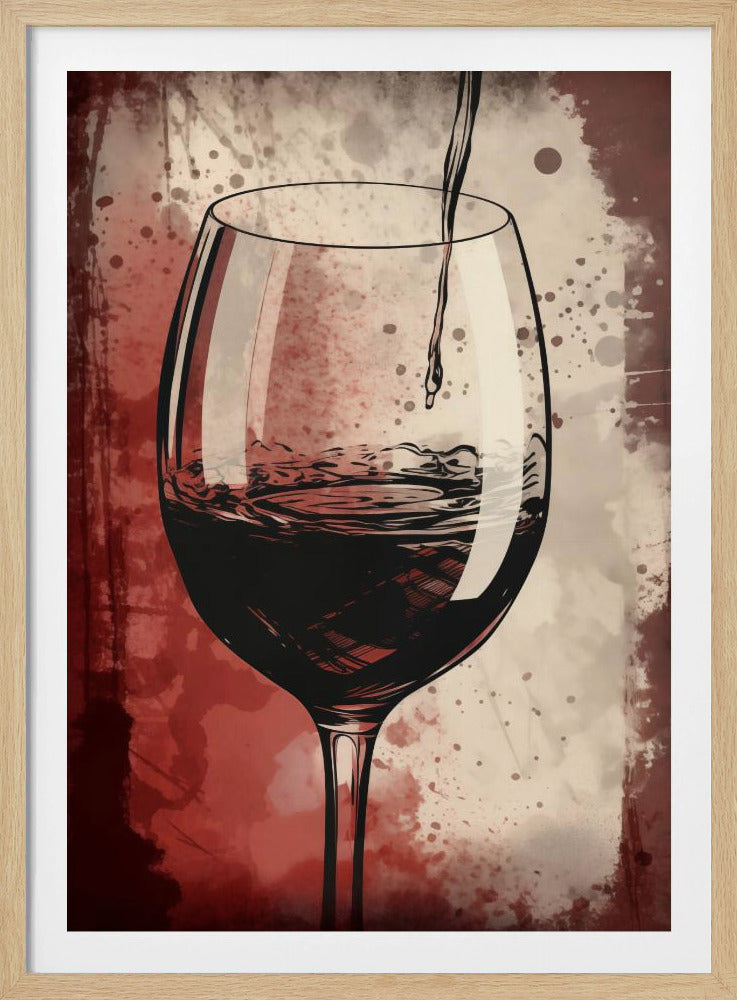 Rött Rött Vin Nr 5 | Poster
