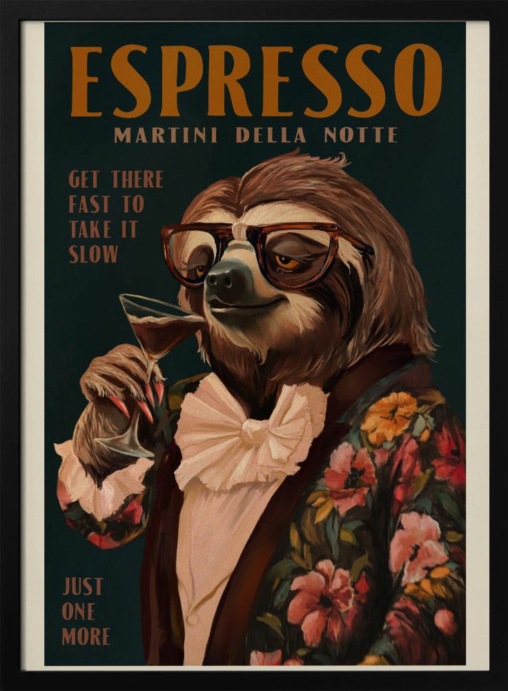 Art Deco Espresso Martini Drickande Sensation | Poster