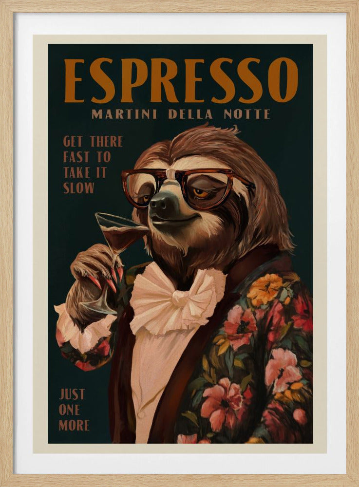 Art Deco Espresso Martini Drickande Sensation | Poster