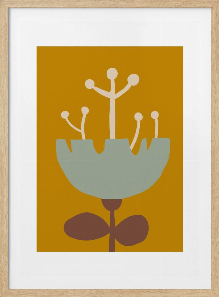 Retro Bloom Bliss | Poster