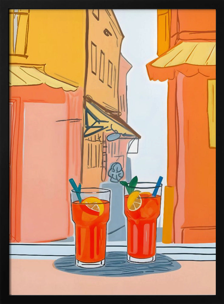 Två Aperoler, tack! | Poster