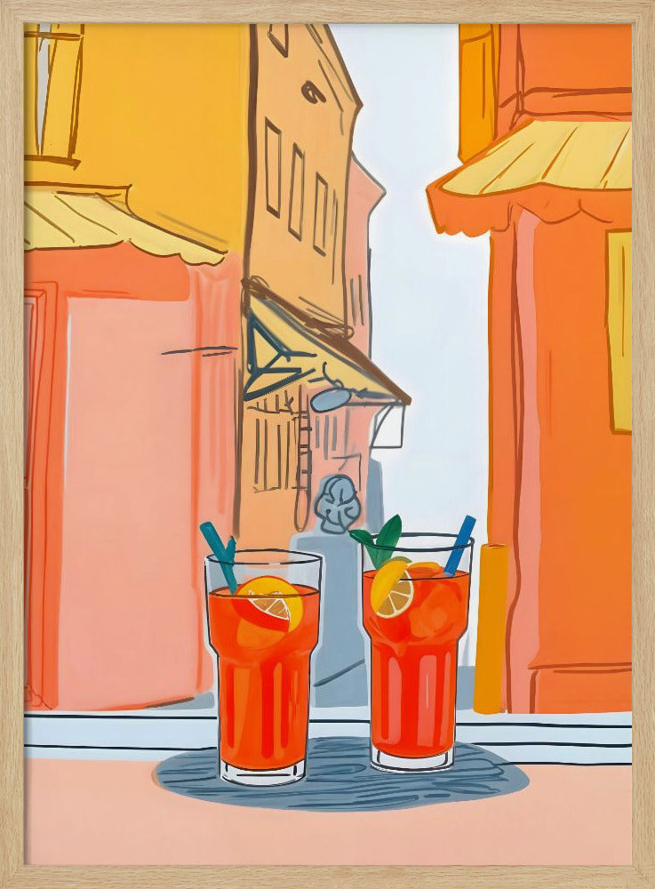 Två Aperoler, tack! | Poster