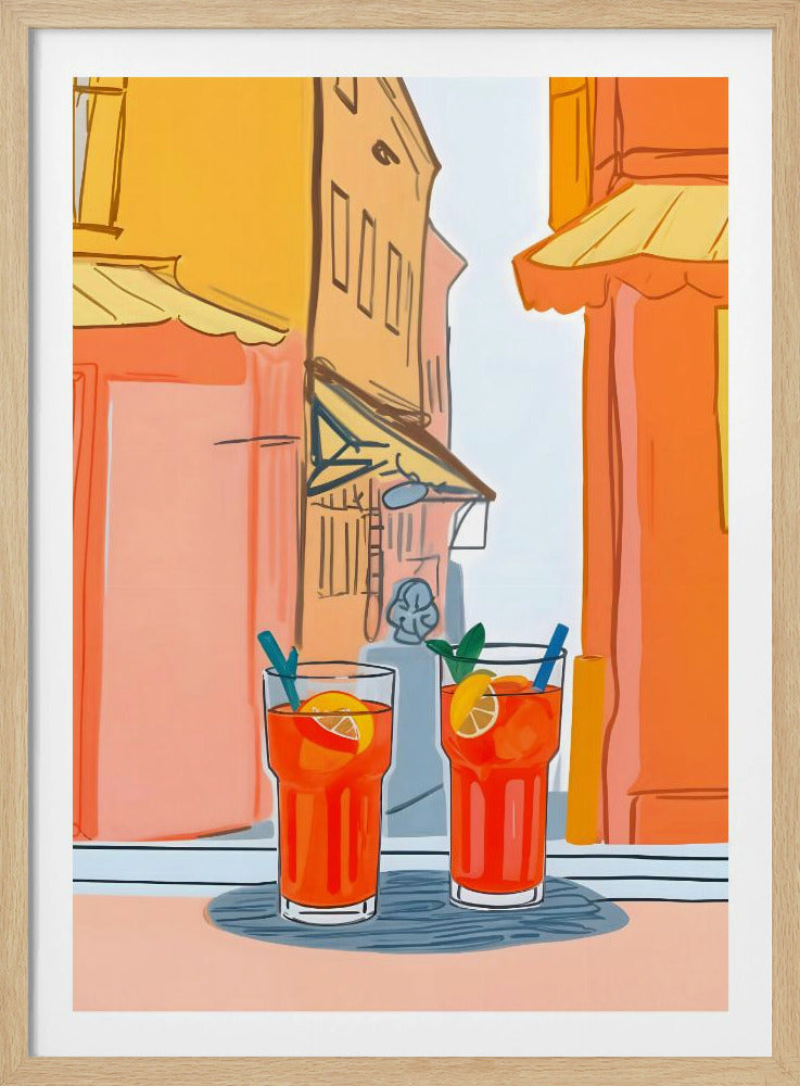 Två Aperoler, tack! | Poster