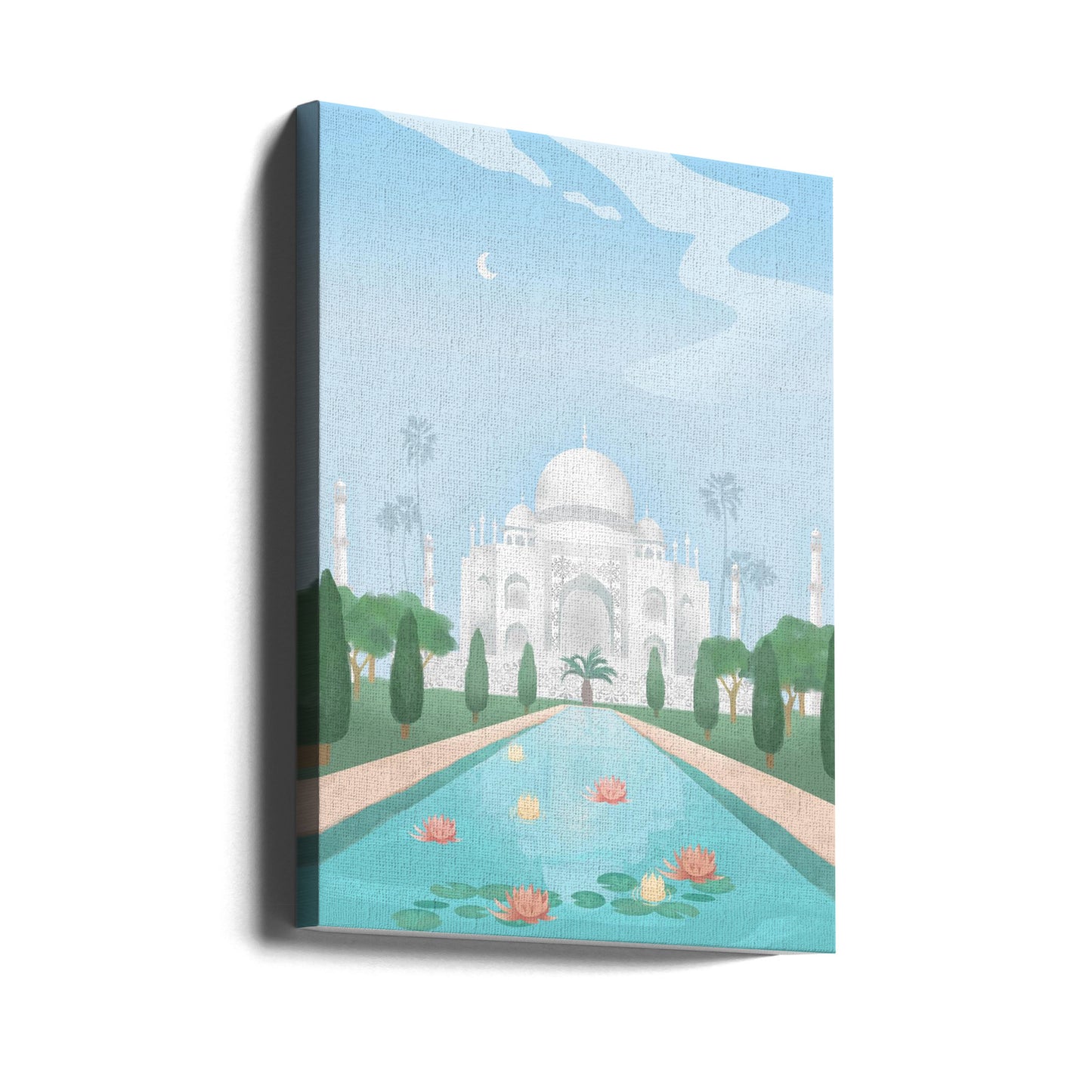 Taj Mahal, Indien | Canvastavla
