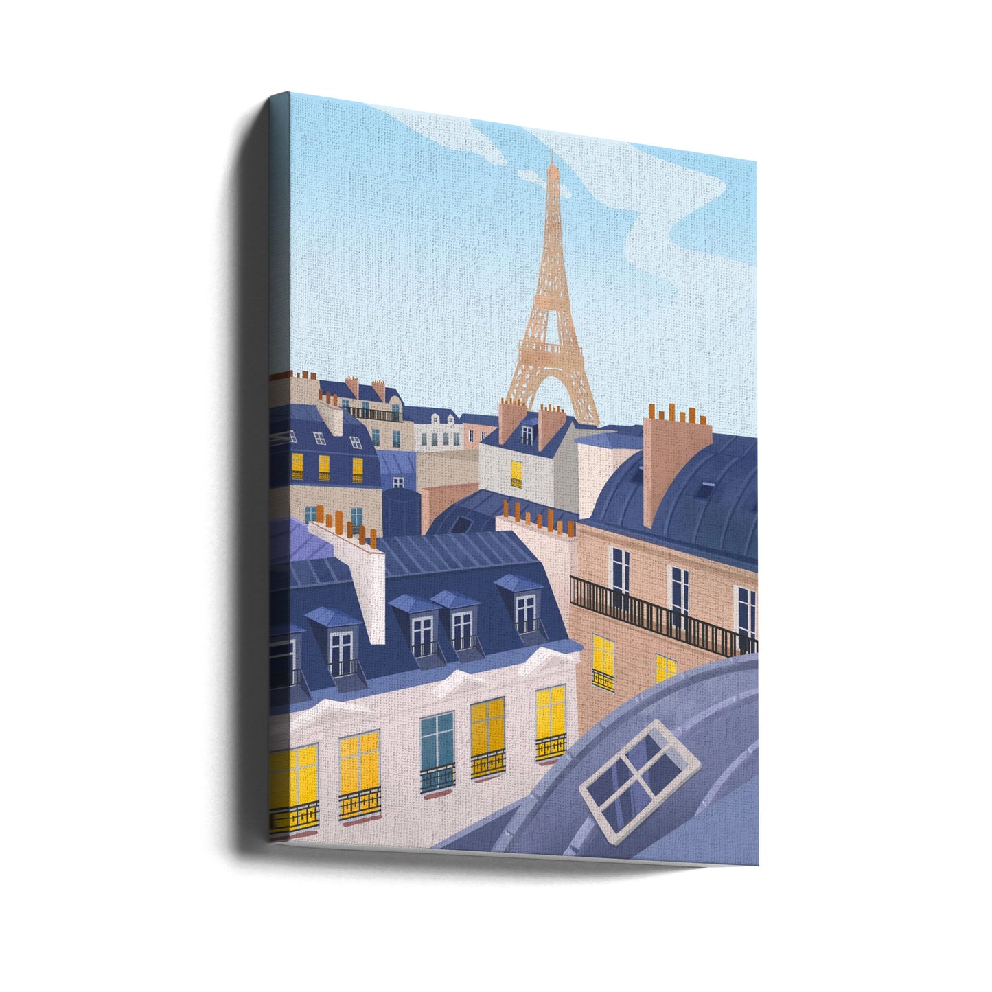 Paris Rooftops | Canvas
