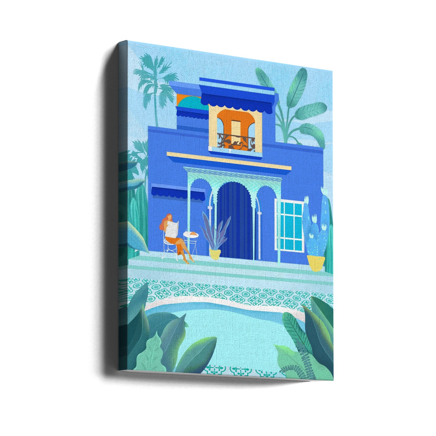 Blue Oasis | Canvas