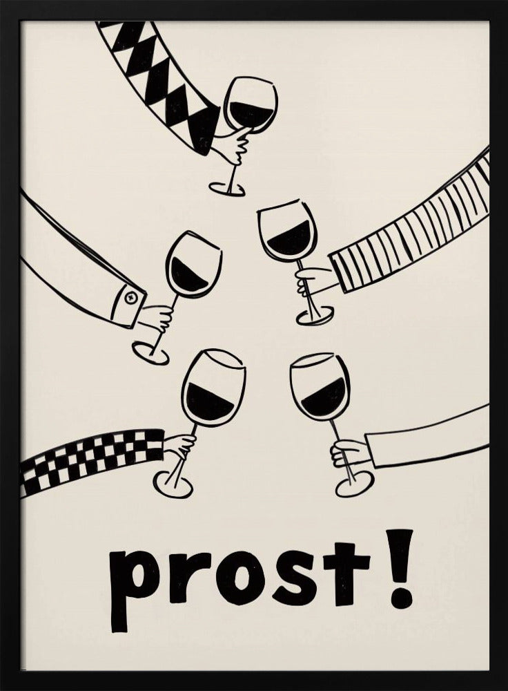 Prost! Vinfest med vänner | Poster