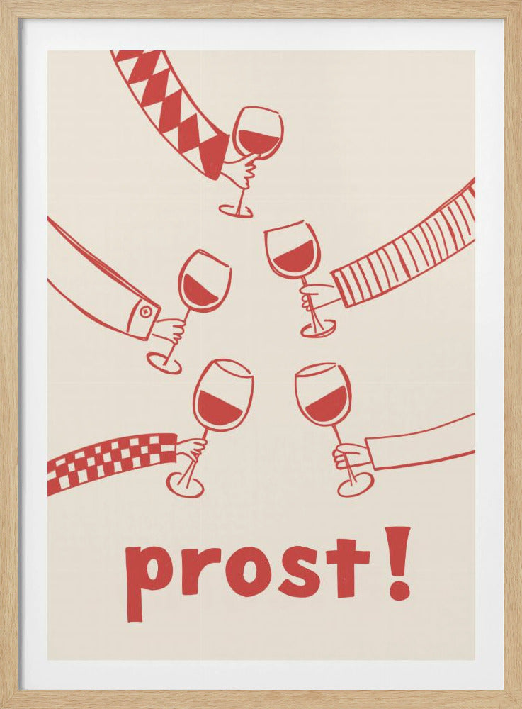 Prost! Vinfest med vänner | Poster