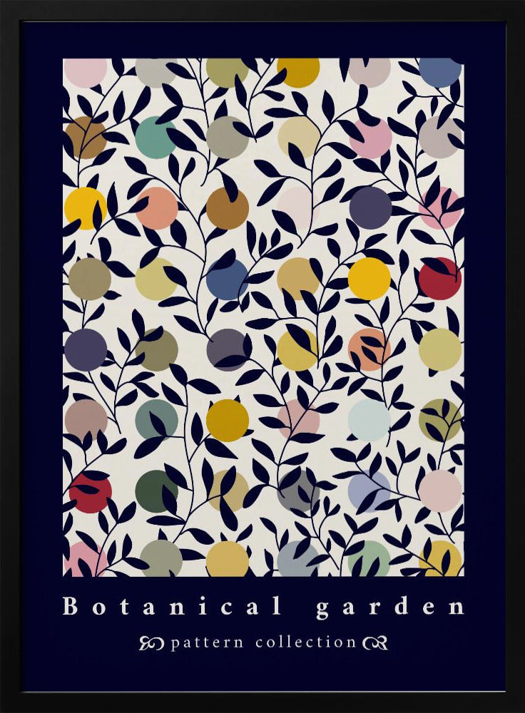 Expectant Iteration Botanical Garden Pattern | Poster