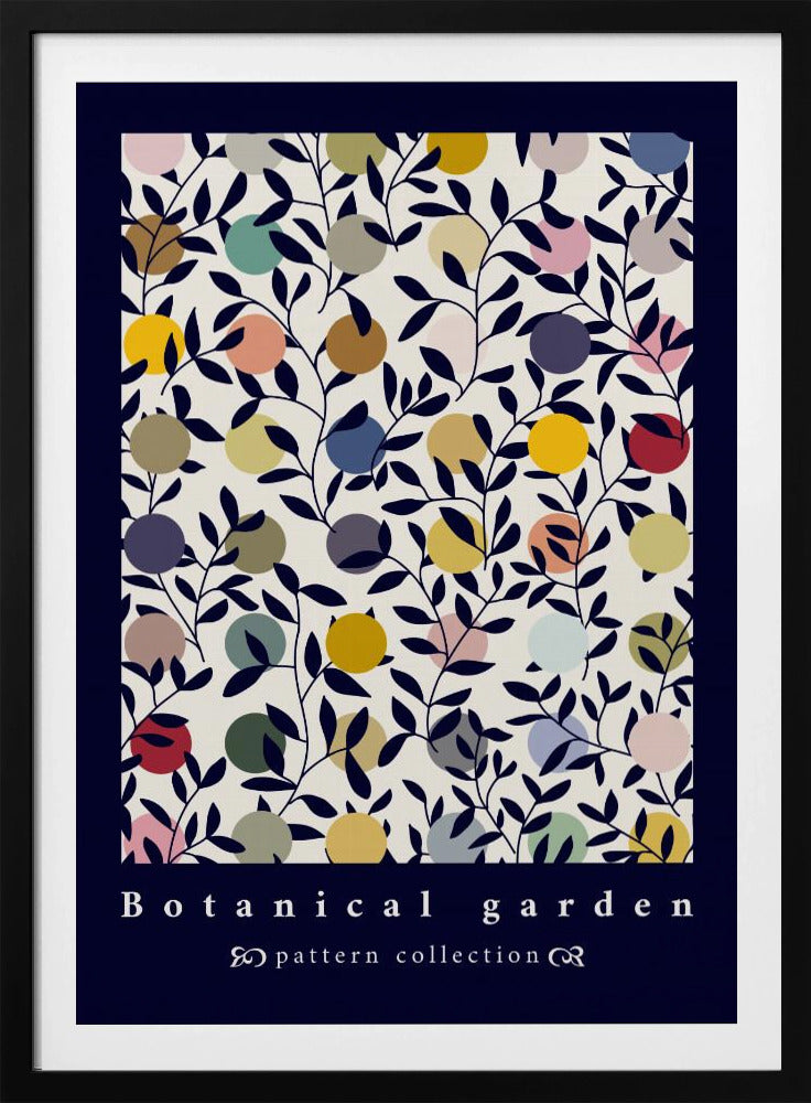 Expectant Iteration Botanical Garden Pattern | Poster