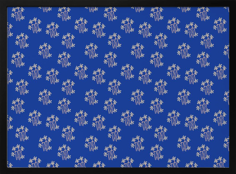 Garden in Indigo | Poster