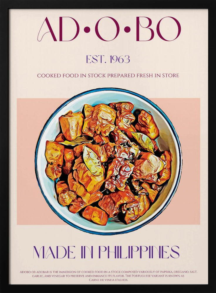 Filippinsk Adobo | Affisch