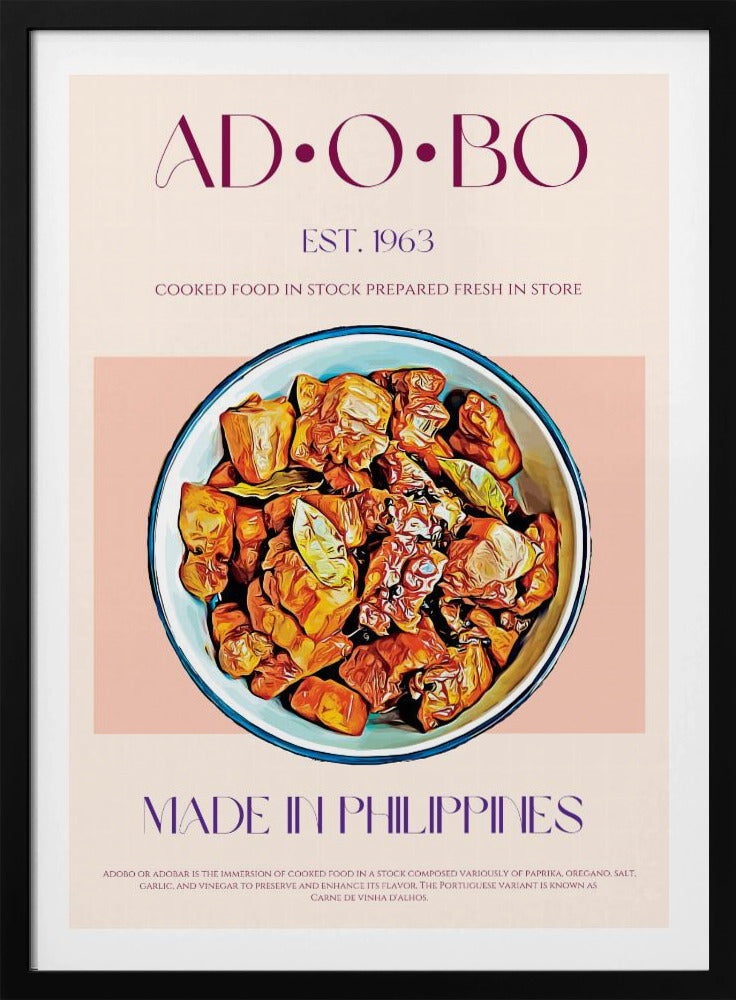 Filippinsk Adobo | Affisch