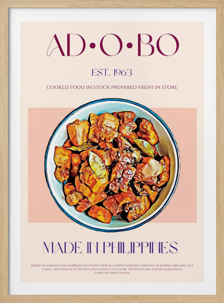 Filippinsk Adobo | Affisch
